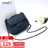 viney牛皮包包女包品牌链条包轻奢单肩斜挎包生日礼物高端送女友老婆