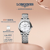 浪琴（LONGINES）瑞士手表 军旗系列 女士钢带机械表 L42744876