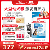 皇家狗粮幼犬狗粮幼犬奶糕宠物大型犬MAJ30全价犬粮2-15月4KG