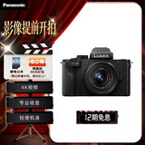 松下【12期免息】G100DK（Panasonic）微单相机 数码相机 vlog套机12-32mm 4K视频专业收音柔肤自拍