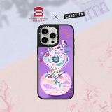 CASETIFY 宫里的世界 x CASETiFY 【故宫联名】 适用于iPhone16/15/14 Plus/Pro/Max 镜面手机壳 香炉紫烟-镜面黑框（Magsafe） iPhone 15 P