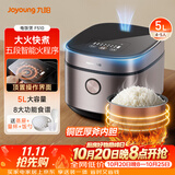 九阳（Joyoung）5升大容量4~5人电饭煲电饭锅八大烹饪菜单大火快煮智能预约微压多功能5L饭煲F510