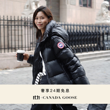 加拿大鹅（Canada Goose）Cypress 女士短款羽绒夹克派克大衣大鹅羽绒服 2239L 61 黑色 建议选择小一码，该款尺码偏大 XS
