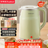 荣事达（Royalstar）烧水壶电热水壶1.7L大容量办公家用泡茶壶自动断电速热开水壶电水壶京东自营RS-KT1719Y
