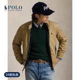 Polo Ralph Lauren 拉夫劳伦 男装 经典款斜纹布立领外套夹克RL17873 260-棕黄色 XS