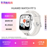 华为HUAWEI WATCH FIT 5 暖云白泡泡玛特Hirono小野联名款超轻薄大屏腕上微运动强劲续航华为智能手表