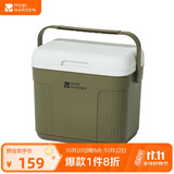 牧高笛（MOBIGARDEN）寒霜22L保温箱 户外露营大容量储物收纳保鲜箱 NX23684002 橄榄绿