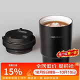 乐扣乐扣（LOCK&LOCK）元气陶瓷覆层保温咖啡杯男女随行水杯子400ML黑色LHC3340BLK