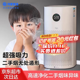 鸿蒙智选720空气净化器室内二手烟吸烟房间抽烟去烟味除异味家用棋牌室麻将馆办公室烧烤店用可联华为app 性价比优选KJ350【推荐面积40㎡】