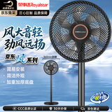 荣事达（Royalstar）【爆款推荐】电风扇家用7叶柔风落地扇台地两用大风量节能摇头电扇办公轻音循环风扇 FD-30L501