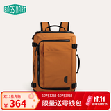 BAGSMART双肩包随行仓背包男士旅行出差通勤商务大容量多功能电脑包书包女 摩卡棕（标准版 适合1-3天差旅）