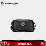 暇步士（Hush Puppies）男士手包轻奢高档品牌真皮商务手抓包新款牛皮革双色手拿包礼物 银灰色HA-1811711W-5813