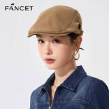 凡饰（FANCET）帽子女秋冬英伦复古报童帽百搭休闲雅痞风鸭舌帽纯棉时尚前进帽