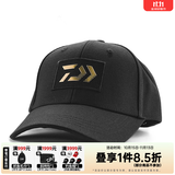 达亿瓦（DAIWA）21秋冬DC-9121CS 休闲棒球帽鸭舌帽户外遮阳帽钓鱼帽透气六方帽 黑*金 均码