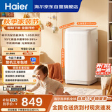 海尔（Haier）波轮洗衣机小型全自动3公斤迷你母婴儿童家用内衣裤健康 家用电以旧换新京东自营R586