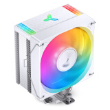 乔思伯（JONSBO）CR-1000EVO ARGB版白色款 CPU风冷散热器(镀镍4热管/ARGB同步/PWM风扇/多平台/附硅脂)