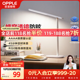 欧普照明（OPPLE）AAAA级书桌宿舍卧室儿童无蓝光台灯护眼灯学生学习台灯 米格2M