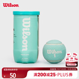 Wilson威尔胜2025全新配色罐装网球2颗装 知更蓝色【球上数字随机】