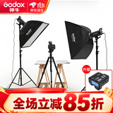 神牛（Godox） 神牛SK400II二代摄影灯400W影室专业闪光灯套装人像静物服装影棚器材拍照灯 【1】SK400II两灯套装+【包含引闪器】 适用佳能版