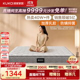 顾家家居（KUKA）梦想垫PLUS  2cm天然乳胶床垫席梦思软硬适中床垫 2.x2.2米