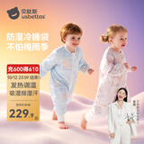 贝肽斯肽暖婴儿睡袋春秋冬款宝宝儿童分腿新生儿睡衣恒温防踢被四季通用 天竹×暖姜【秋冬中厚 室温12-18℃】原野 M码 建议身高80-95cm(年龄15个月-2.5岁)