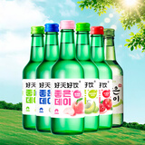好天好饮（GOODDAY）烧酒 360ml*6瓶 13.5度 果味随机 韩国进口
