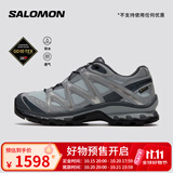 萨洛蒙（Salomon）男女款 城市轻户外防水透气舒适耐磨休闲穿搭运动鞋 XT-QUEST GTX 民谣蓝 491276 42 (UK8丨 42)