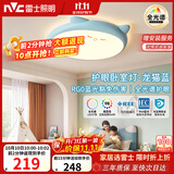 雷士（NVC）LED照明吸顶灯儿童氛围卧室灯健康护眼创意可爱童趣卡通龙猫蓝色