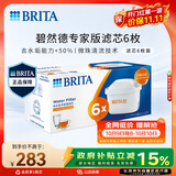 碧然德BRITA 家用净水壶 滤水壶滤芯 MAXTRA+LE 去水垢专家滤芯 6枚装