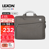 乐上（LEXON）商务轻便单肩包男士13.3英寸电脑包手提通勤多功能公文包
