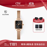 丹尼尔惠灵顿（DanielWellington）DW女士手表复古小方糖钢表带石英腕表生日礼物送女友DW647