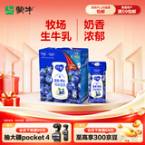 蒙牛纯甄「蓝莓果粒」风味酸奶200g*10盒 早餐奶酸牛奶 送礼礼盒