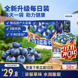 三只松鼠每日蓝莓干256g/16包 无添加水果干果脯小包装儿童老人办公室零食