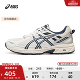 亚瑟士ASICS男鞋女鞋越野舒适运动鞋耐磨复古透气慢跑鞋 GEL-VENTURE 6 白色/蓝色 42.5