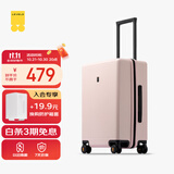 地平线8号（LEVEL8）行李箱男女密码学生登机箱20英寸旅行者经典PC万向轮拉杆箱冰川粉