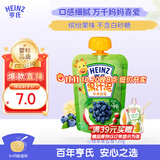 亨氏（Heinz） (Heinz) 苹果蓝莓水果泥120g婴儿辅食宝宝辅食6月+
