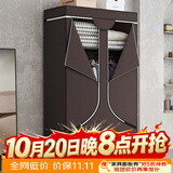 蜗家衣柜卧室简易布衣柜宿舍小户型家用出租房收纳挂衣柜轻奢简约衣橱