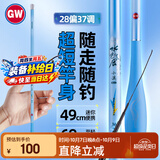光威（GW）1.8米水色良辰小溪短节鱼竿手竿溪流杆小物竿八公竿钓鱼竿渔具