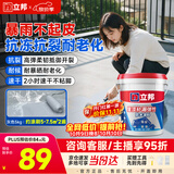 立邦防水涂料屋顶楼顶房顶防水材料屋顶补漏防水胶补漏王5KG 灰色