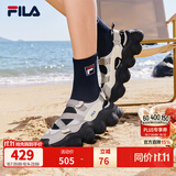 斐乐草莓鞋丨FILA运动凉鞋女鞋玛丽珍夏季厚底凉拖沙滩鞋子运动鞋 燧石灰/冰灰-EI 38