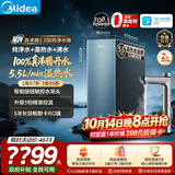 美的（Midea）家用加热净水器 星河真沸腾2.0直饮净热一体机1000G RO反渗透 温热水厨下即滤净饮机