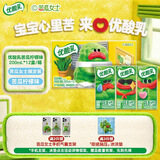 伊利优酸乳 轻乳果汁饮品 苦瓜柠檬味 200ml*12盒 礼盒装