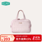 BAGSMART化妆包大容量洗漱包女旅行出差护肤品便携收纳包旅行包送女朋友 桃桃粉