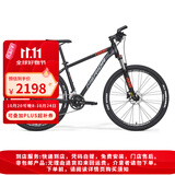 美利达（MERIDA）超越3  山地自行车   禧玛诺18速 油压碟刹 铝合金车架 平丽一黑 27.5*15(建议身高150-168CM)