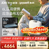 鱼跃医用便携式制氧机户外吸氧旅游高原车载制氧机充电Spirit-6