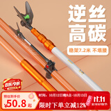 佳钓尼（JIADIAONI）伏魔支架新款升级东来碳素加硬野钓炮台支架鱼竿支架渔具钓鱼支架 1.7m 伏魔三代支架