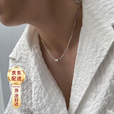 奥斯坦汀S925银项链男士高级感吊坠潮流七夕情人节礼物生日送男生友老公 s925银罗网吊坠-品牌原装礼盒【京速达】 单条钛钢链条长约50cm
