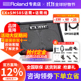 罗兰（Roland）音箱CUBE STREET EX 二代网红户外直播吉他弹唱路演便携音响 【室内练习】EX音箱+舒尔SM58S话筒