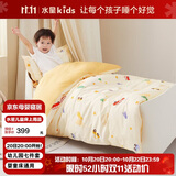水星儿童（MERCURY Kids）水星家纺 幼儿园抗菌七件套(乐宝黄/小汽车)0.6-1m床 婴幼儿A类