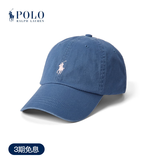 Polo Ralph Lauren 拉夫劳伦男女同款 经典款棉质卡其棒球帽RL52338 410-海军蓝 ONE